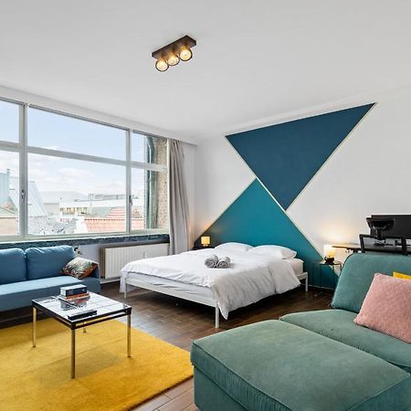 Cozy Antwerp - Cityview Studio Free Parking Bagian luar foto